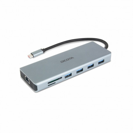 D Dicota USB-C 13-in-1 dokkimisjaam 4K HDMI/DP PD 100W