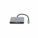 "D Dicota USB-C Portable 5-in1 Docking Station 4K HDMI/DP PD"