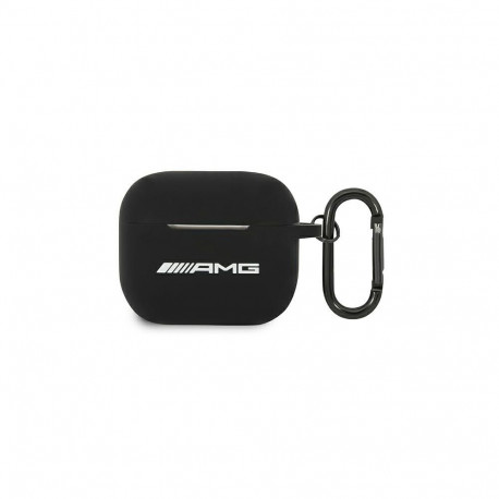 AMG AMA3RBK AirPods 3 cover black Silicone with Big Logo