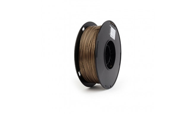 Gembird 3D printimise filament PLA+ 1 75mm 1kg kuldne metall