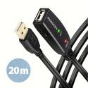 AXAGON ADR-220 USB 2.0 A-M - A-F aktiivne 20m kaabel