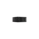 Lanberg 19" seinapealne 4U 600 kiirelt kokkupandav (tasapakk), must rack-kapp | Lanberg