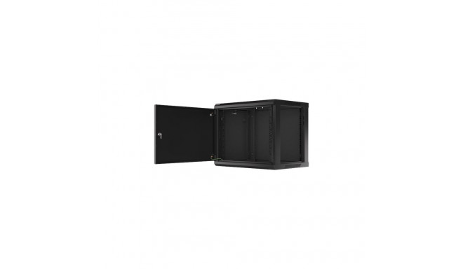 Lanberg 19" seinakinnitusega 9U/600x450 isekokku pandav metalluksega (tasapinnaline pakk) rack-kapp 