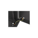 Lanberg 19" seinapealne 9U/600x450 isekokku pandav metalluksega (tasapinnaline pakk) must rack-kapp 