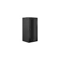 Lanberg Rack cabinet 19" wall-mount 27U/600x600 (flat pack) V2, black | Lanberg