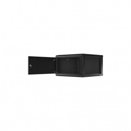 Lanberg 19" seinapealne 6U/600x600 isekokkupandav metalluksega (tasapinnaline pakk) rack-kapp WF01-6