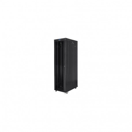 Lanberg 19" põrandal seisev 47U/800x1200 (kokkupandav) klaasuksega rack-kapp, LCD FF01-8247-12BL mus