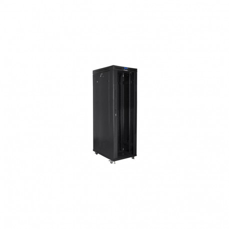 Lanberg | Rack cabinet 19" free-standing 42U/800x1000 (flat pack) with glass door, LCD | FF01-8042-1