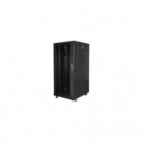Lanberg | Rack cabinet 19" free-standing 27U/600x800 (flat pack) | FF01-6827-12B | Black