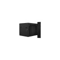 Lanberg 19" kaheosaline seinakinnitusega 9U/600x600 (tasapinnaline pakk) must rack-kapp | Lanberg