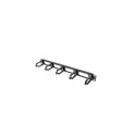 Lanberg 19" kaablihoolduspaneel 5 rõngast - tüüp B 1U | AK-1205-B | must