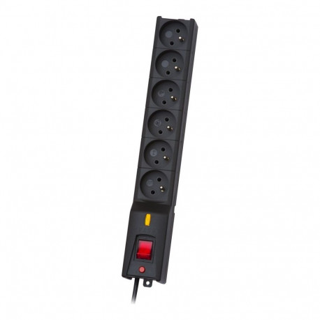 Lestar LX 610 surge protector power strip 6 sockets 5 m black