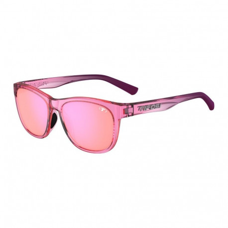 TIFOSI Swank Lavender Blush Pink Mirror Glasses
