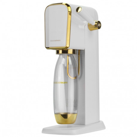 Sodastream Art Saturator + 1 bottle + gas White-gold