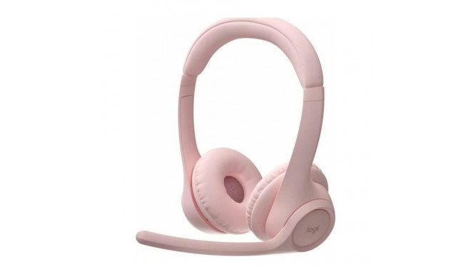 Logitech Zone 300 Kõrvaklapid - Peakomplekt - Kõrvapealsed - Bluetooth - juhtmevabad - roosa