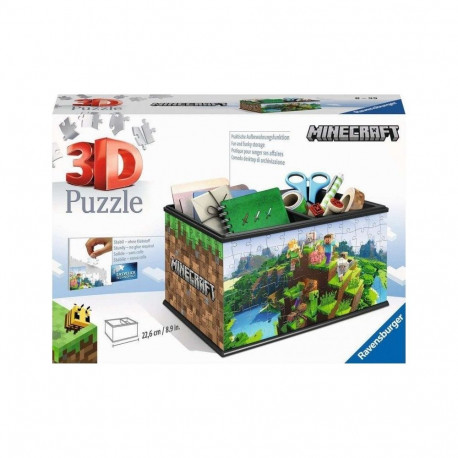 Ravensburger 3D Pusle 216 tükki Minecraft Karp