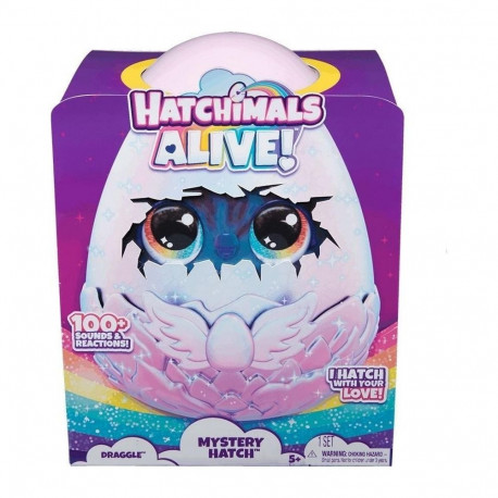 Spin Master Hatchimals Alive Mystery Hatch Draggle A+