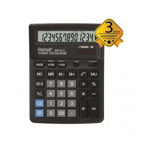 CALCULATOR DESKTOP REBELL SDC514