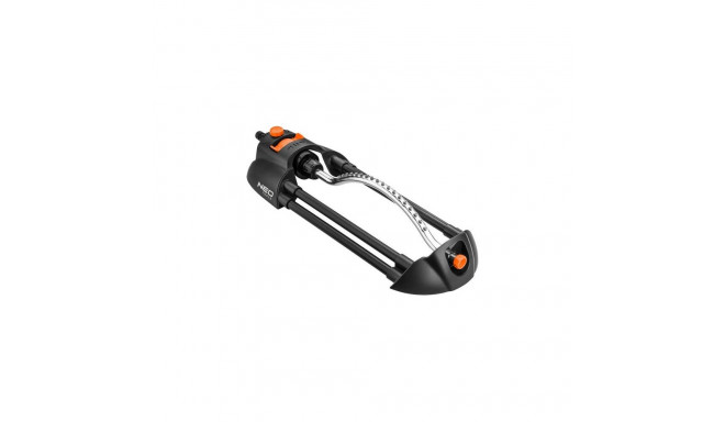 Neo Oscillating sprinkler, metal bow, 18 nozzles, adjustable stream strength 15-771