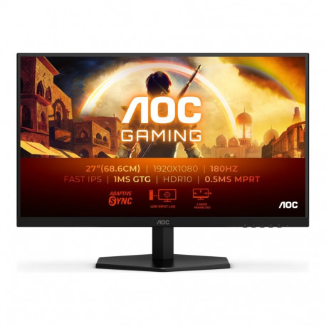 AOC 27G42E 27inch Gaming Monitor 180Hz 1920x1080 1ms HDMI DP Black