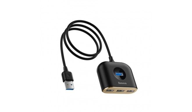 Baseus Square Round USB Adapter USB 3.0 / 3x USB 2.0 / 1m