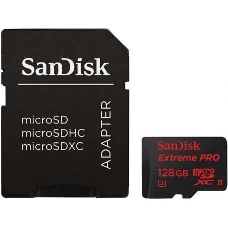 SanDisk mälukaart microSDXC 128GB Extreme Pro A1