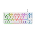 Trust GXT 833W THADO keyboard Gaming USB QWERTY US English White