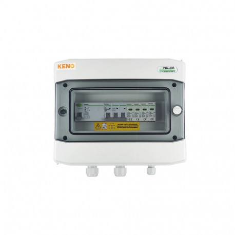 AC ühendusjaotus ülepingepiirikuga tüüp 2, 32A 3-F, RCD 300mA tüüp A