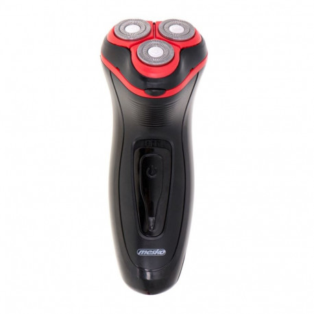 Mesko MS 2926 men's shaver Rotation shaver Trimmer Black,Red