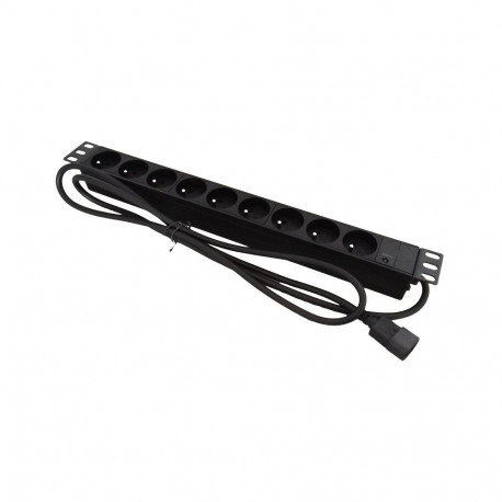 Alantec PZ09U power extension 1.8 m 9 AC outlet(s) Indoor Black