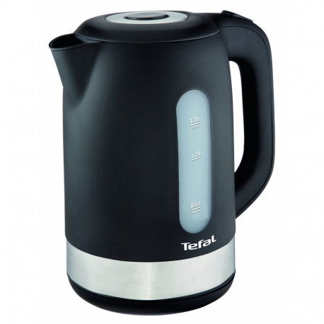 Tefal kettle KO 3308, black/silver