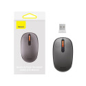 Wireless mouse Baseus F01B Tri-mode 2.4G BT 5.0 1600 DPI (frosted grey)
