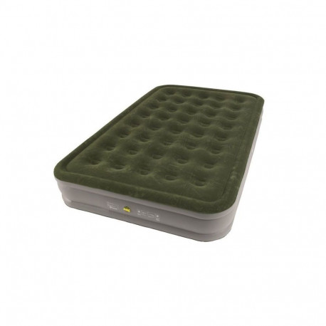 Outwell Excellent Double Sleeping Mat, Flock, 300 mm, Dark Leaf and Grey