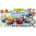Duplo 10445 F1 võidusõiduautod ja juhid klotsid