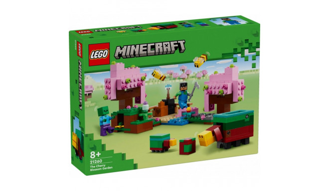 Klocki minecraft 21260 wiĹniowy ogrĂłd