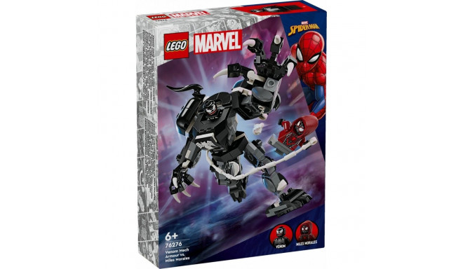 Klocki super heroes 76276 mehaaniline raudrüü Venom vs. Miles Morales