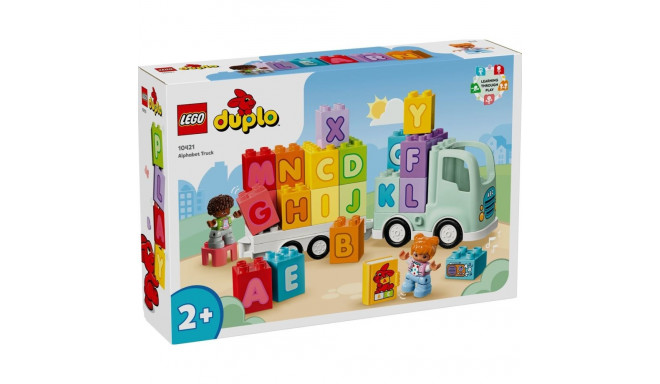 Duplo 10421 tähestikuga veoauto klotsid