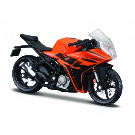 metallist mudel ktm rc390 alusega 1/18