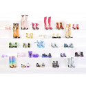 Akcesoria rainbow high buty display 27 sztuk