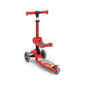 Hulajnoga scooter fuzzy red