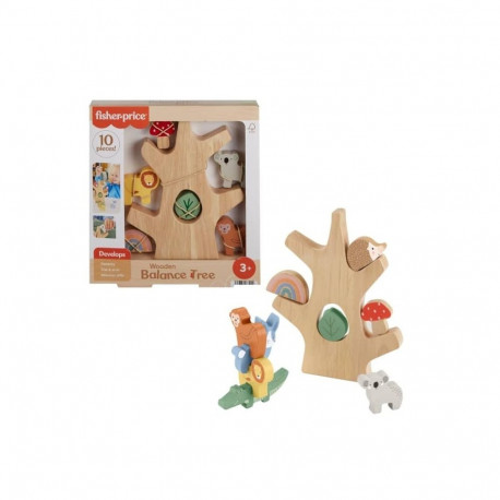 Wooden drewniane drzewko zestaw klocków