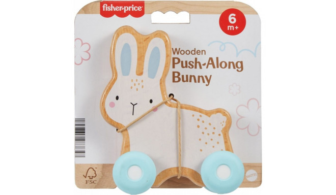 Puidust jänku ratastel