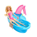 Barbie nukk + bassein