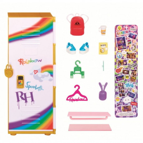 Szafka szkolna rainbow high stiilis kapp