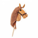 Koń na kiju hobby horse hoppihorse a3 chestnut - brąz, maść kasztanowata