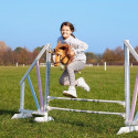 Koń na kiju hobby horse hoppihorse a3 chestnut - brąz, maść kasztanowata