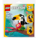 Klocki creator 30688 tropikalny tukan