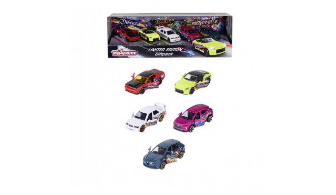 Majorette limited edition 11 sõidukite komplekt 5-pakk