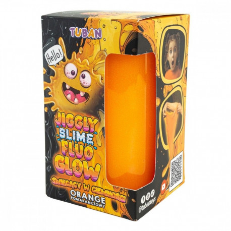 jiggly helendav fluorestsents oranž lima 430g