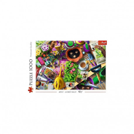 Puzzle 1000 tükki aiatööd